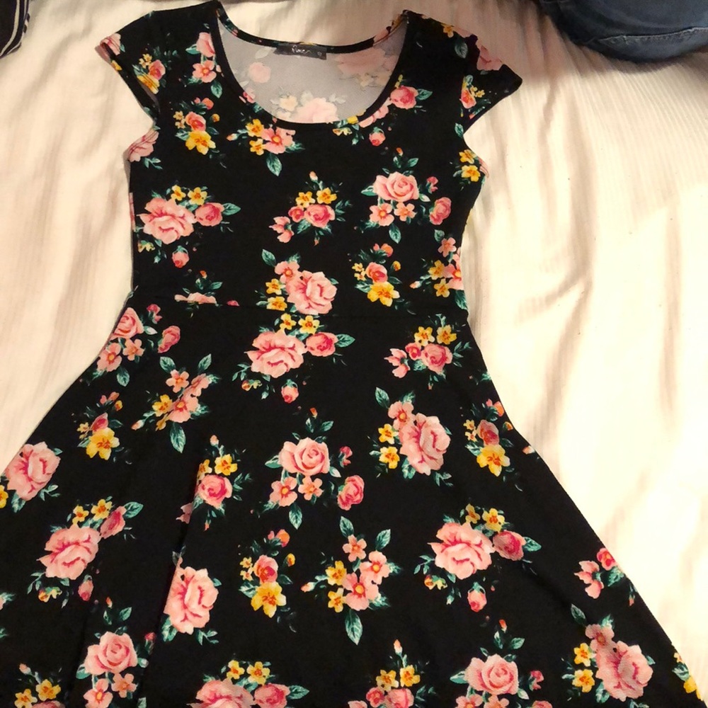 Women’s floral dress.